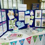 Our first ever stand for Volunteers Week