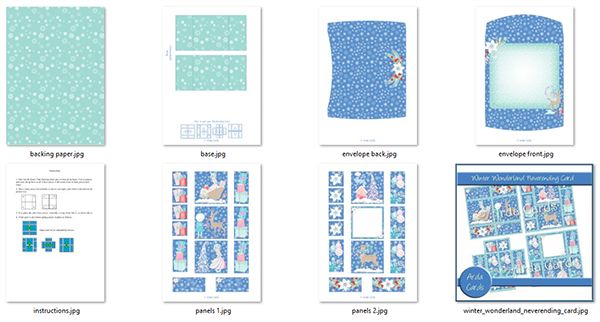 Card Making Tutorial Never Ending Never Ending Card Printables In The Kit