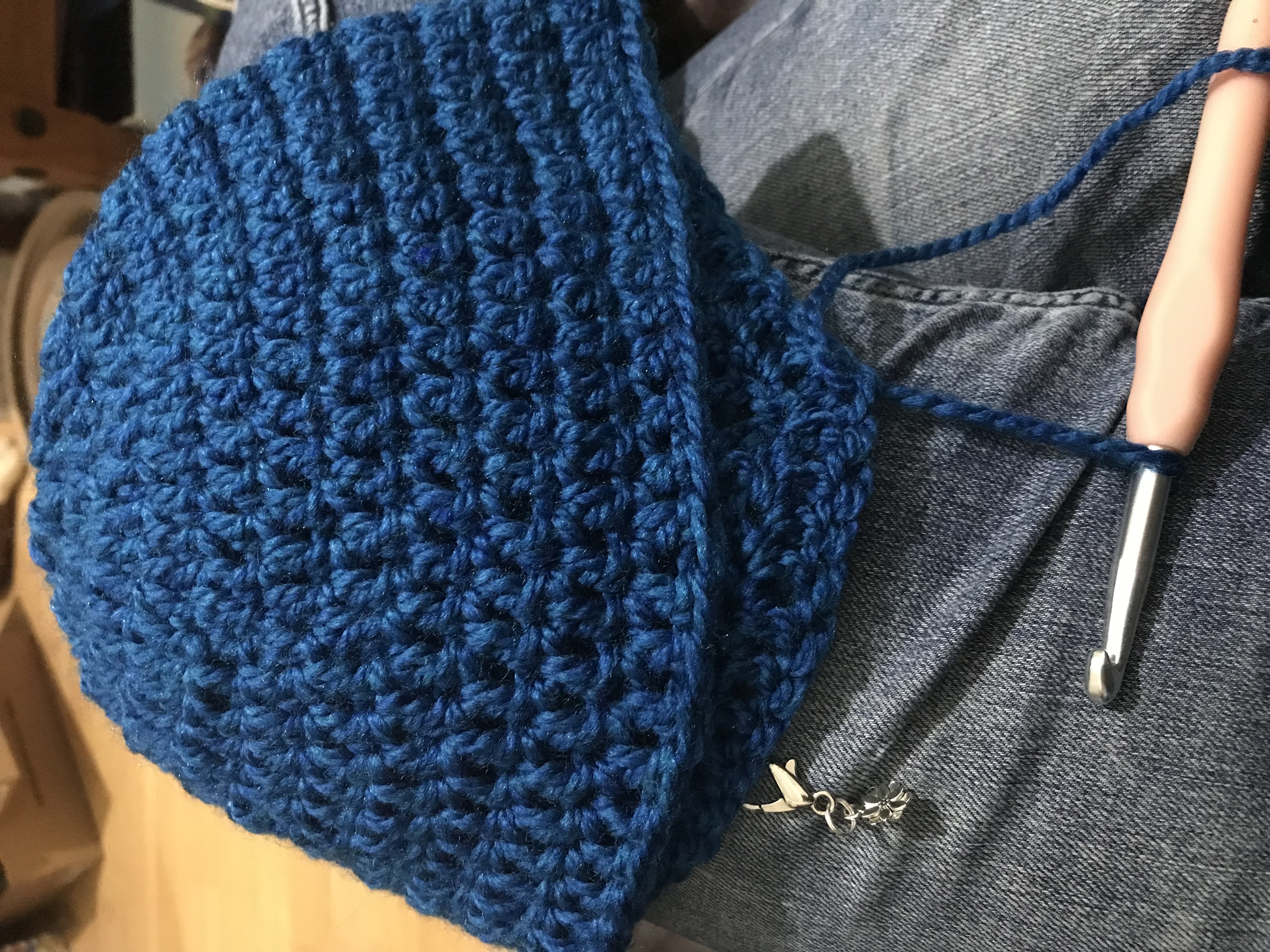 beginner's crochet hat