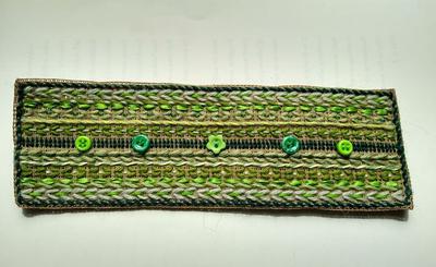 My buttons, ribbons and ideas have decided to come out to play with chat, encouragement and I thought let's just have a go!