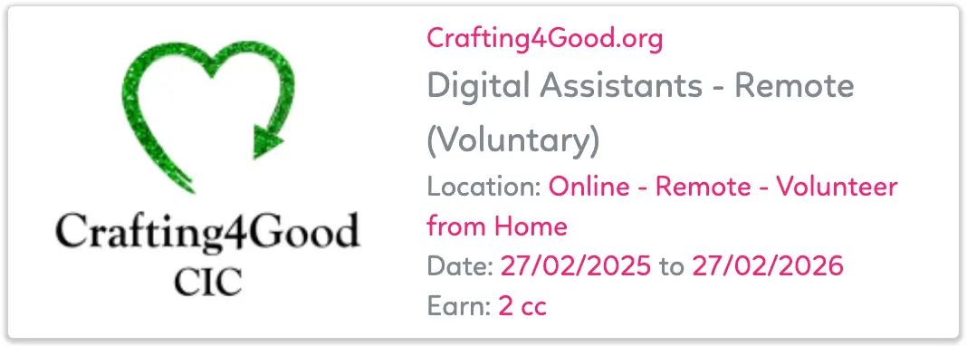 Digital Skills Volunteer from Home