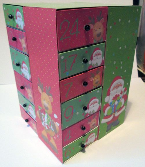 Finished Printable Advent Calendar