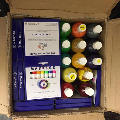 Free Paints and Felt Tip Pens
