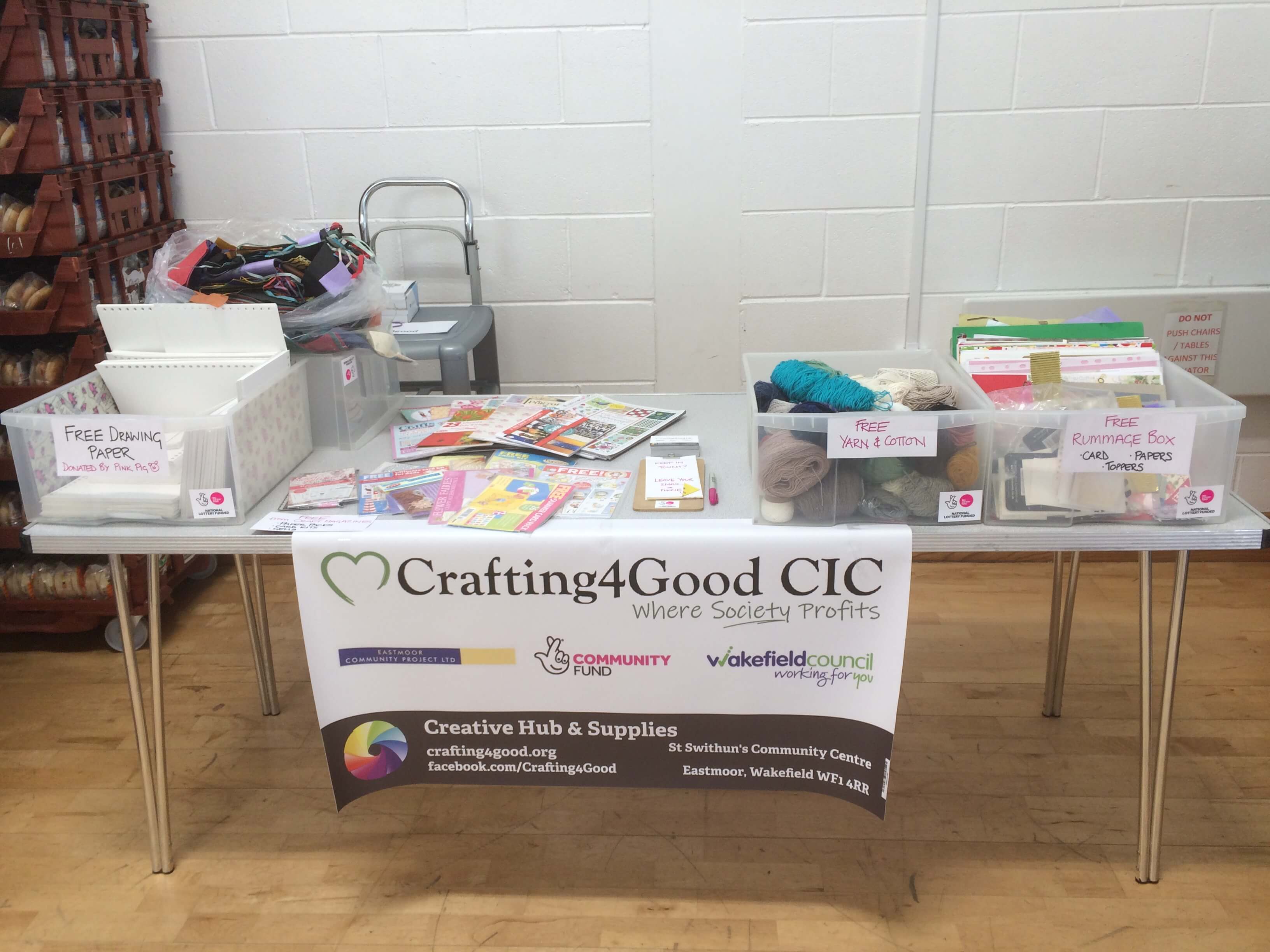 Social Impact From Crafting4Good CIC