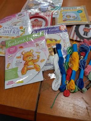 Free Cross Stitch Supplies for a Community Group
