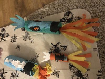 Chinese crafts made with free supplies