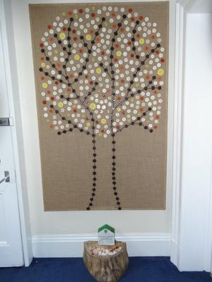 Ceramic Button Tree - Take & Donate