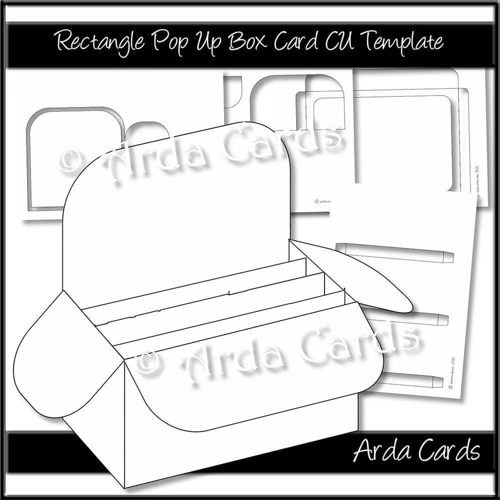 Pop Up Box Cards Throughout Pop Up Box Card Template