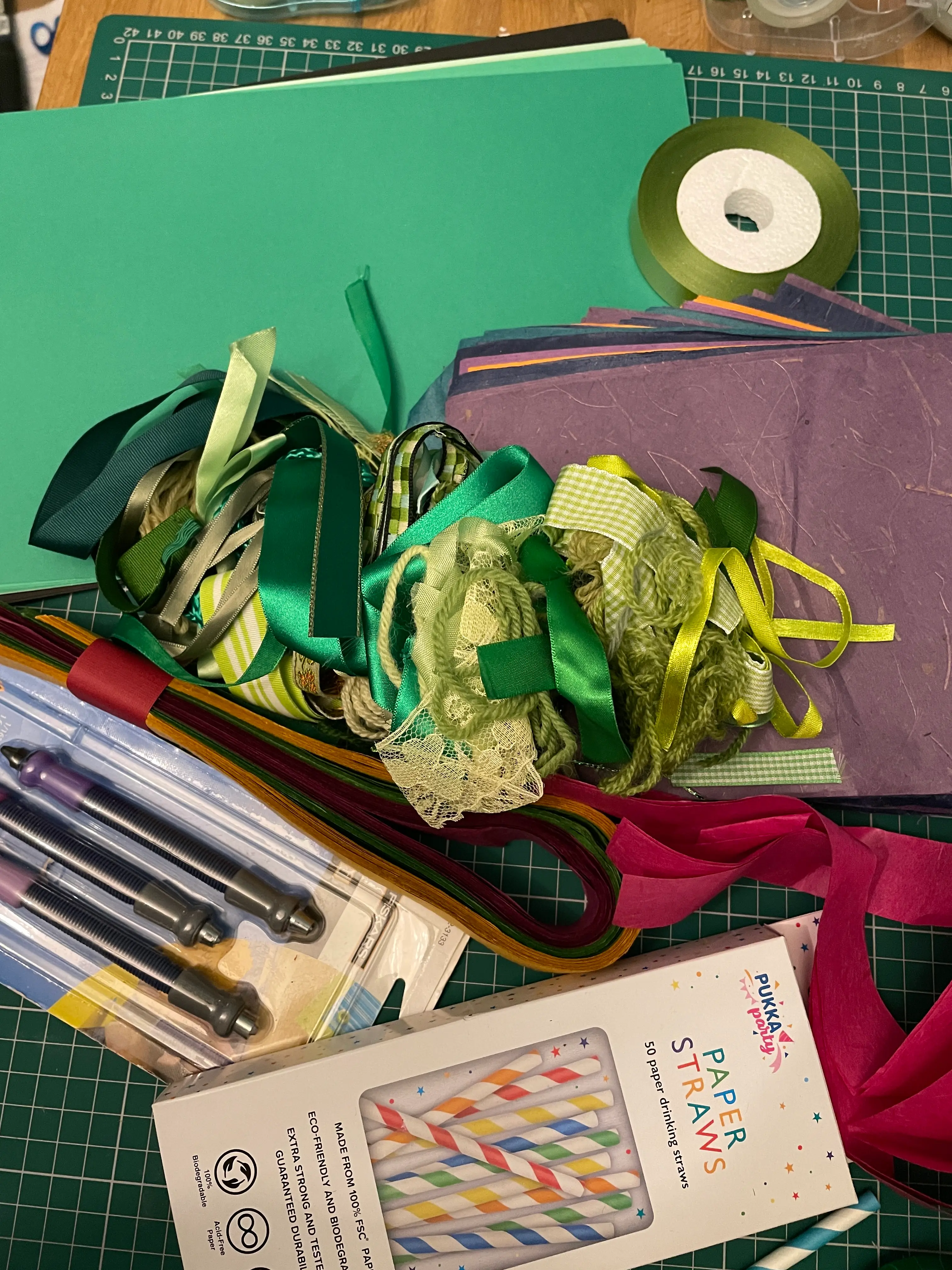 everything needed to make paper pumpkins everything needed to make paper pumpkins