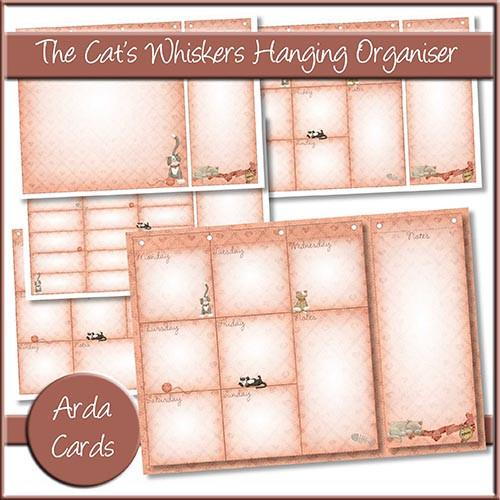 Cat Printables: Hanging Organiser