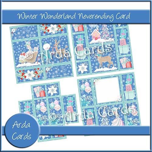 Card Making Tutorial Never Ending Christmas Card Making Kit Festive Ts Pop Up Box