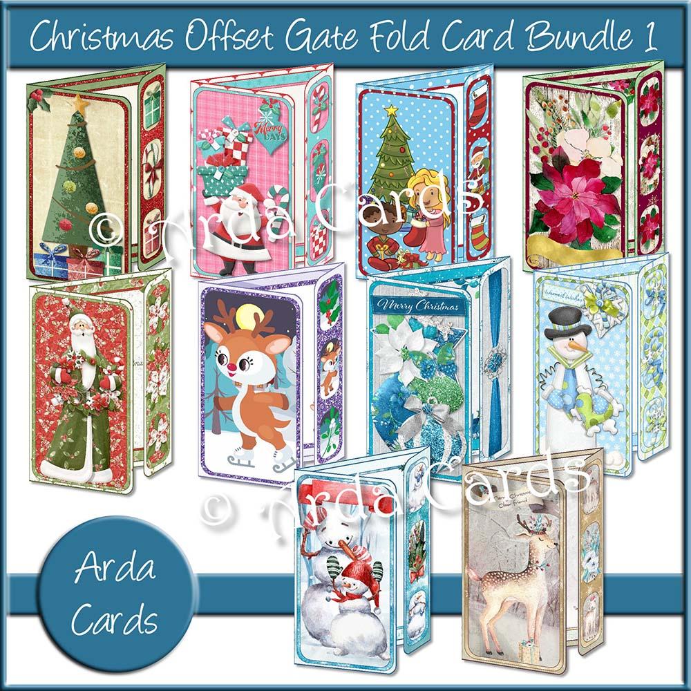 printable gatefold card kits