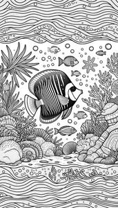 Thumbnail for under-the-sea-colouring-page-ai-art-craft-tutor